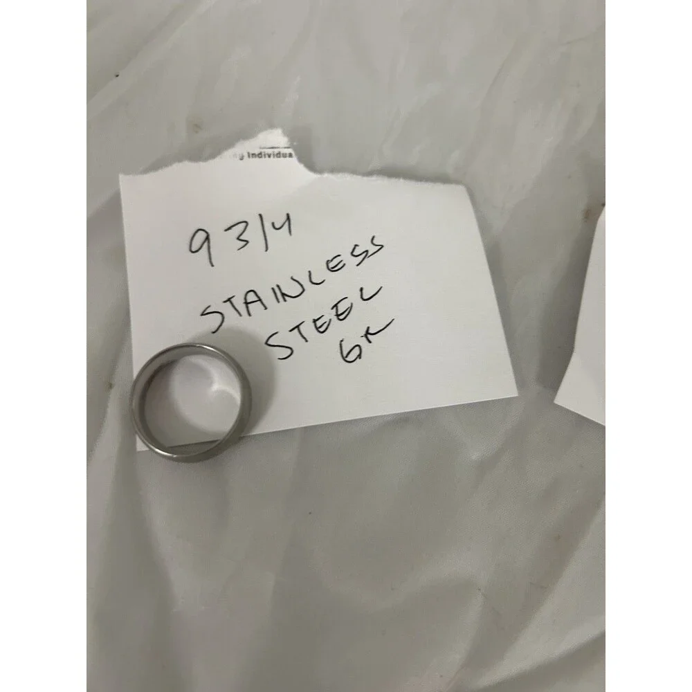 Men’s Ring Lot Stainless Steel & Titanium Fidget Ring Sizes 9–13